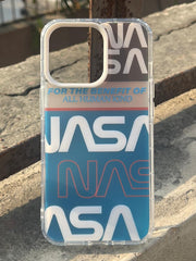iPhone "13 Pro" Rainbow Translucent Shade Matte Case - Nasa