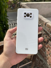 Xiaomi "POCO X3" Tempered Glass "Solid" Case - White