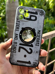 iPhone "11 Pro" Silicone "Retro" Edition Case - Gray