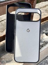 Google Pixel "9 Pro XL" Premium Leather Texture Case - Gray