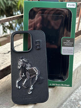 iPhone "14 Pro" Polo Embroidered Case - Black