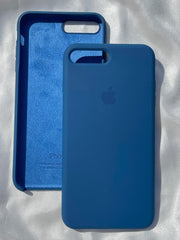 iPhone "7/8 Plus" Silicone Case "Navy Blue"