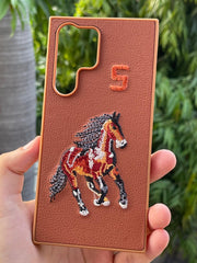Samsung Galaxy "S23 Ultra" Polo Classic Case - Brown