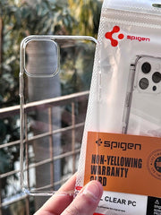 iPhone "11 Pro" Premium Spigen Transparent Case "ANTI-YELLOWING"