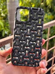 iPhone "11 Pro" Premium Silicone "Heat Dissipation" Case - Black