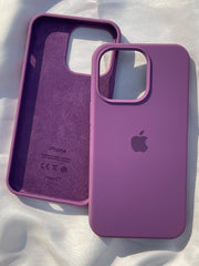 iPhone "13 Pro" Silicone Case "Purple"