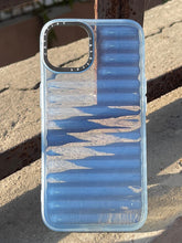 iPhone "13/14" Translucent Jump Style Silicone Case - Sierra Blue