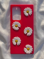 Samsung Galaxy "Note 20 Ultra" Silicone Case Edition "Flower Back"