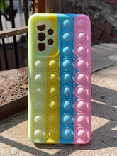 Samsung Galaxy "A52/A52s" Fidget Stress Release Pop-Up Case - Green & Pink