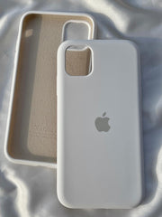 iPhone "11" Silicone Case "Pearl White"