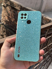 Realme "C21" Glitter Sparkle Case - Blue