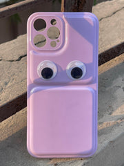 iPhone "12 Pro Max" Premium "Eyes" Case - Lilac