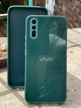 Vivo "S1/V15 (4G)" Tempered Glass "Solid" Case - Green