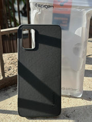 Samsung Galaxy "A02S" Spigen Rugged Texture Case - Black