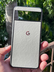 Google Pixel "8" Premium Leather Texture Case - Gray