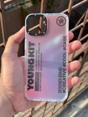 iPhone "13/14" Rainbow Translucent Shade Matte Case - YoungKit