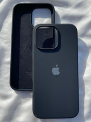 iPhone "16 Pro Max" Silicone Case "Black"