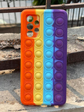 Samsung Galaxy "A72" Fidget Stress Release Pop-Up Case - Red & Purple