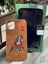 iPhone "11" Polo Embroidered Case - Brown