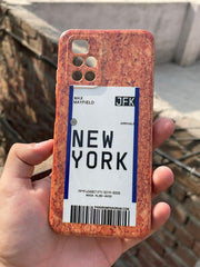 Xiaomi "Redmi 10" Wood Texture Case - NewYork