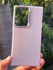Samsung Galaxy "S22 Ultra" Leather Textured Case - Pink