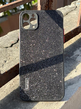 iPhone "11 Pro Max" Glitter Sparkle Case - Black