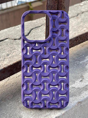 iPhone "14 Pro" Premium Silicone "Heat Dissipation" Case - Deep Purple