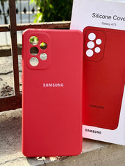 Samsung Galaxy "A73" Premium Silicone Case - Red