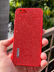 iPhone "6/6s" Glitter Sparkle Case - Red