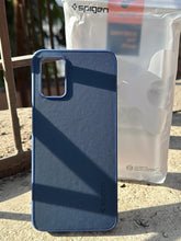 Samsung Galaxy "A02S" Spigen Rugged Texture Case - Blue