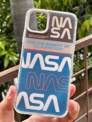 iPhone "11 Pro Max" Rainbow Translucent Shade Matte Case - Nasa