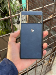 Google Pixel "7 Pro" Premium Leather Texture Case - Blue