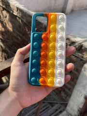 Vivo "Y33S/Y21" Fidget Stress Release Pop-Up Case - Orange