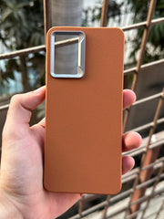 Samsung Galaxy "A32 (4G)" Leather Textured Case - Brown