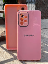 Samsung Galaxy "A52/A52s" Tempered Glass "Chrome" Case - Pink