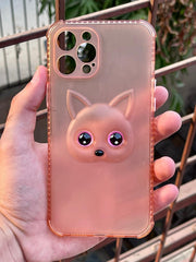 iPhone "12 Pro Max" Q-Series "Cat Edition" Case - Pink