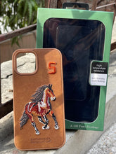 iPhone "12/12 Pro" Polo Embroidered Case - Brown