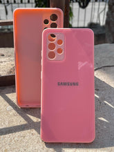 Samsung Galaxy "A32 (4G)" Tempered Glass "Solid" Case - Pink