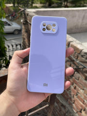 Xiaomi "POCO X3" Tempered Glass "Solid" Case - Purple