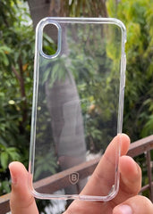 iPhone "X/XS" Transparent Silicone Case "Baseus"