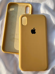 iPhone "XR" Silicone Case “Gold"
