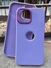 iPhone "13 Pro Max" Premium Ring Silicone Case - Purple