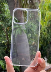 iPhone "13 Pro Max" Transparent Silicone Case "Baseus"