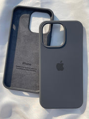 iPhone "13 Pro" Silicone Case "Dark Gray"