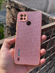 Realme "C21" Glitter Sparkle Case - Pink