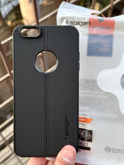 iPhone "6 Plus/ 6s Plus" Spigen Premium Woven Stitched Case - Black