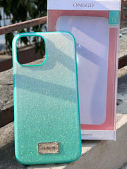 iPhone "13 Pro Max" ONEGIF "Shiny" Glitter Case - Green
