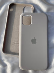 iPhone "11" Silicone Case "Titanium Gray"