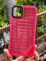 iPhone "11" Translucent Jump Style Silicone Case - Pink