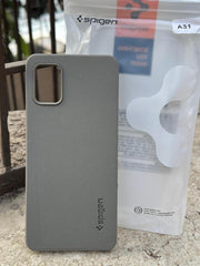 Samsung Galaxy "A31" Spigen Rugged Texture Case - Gray